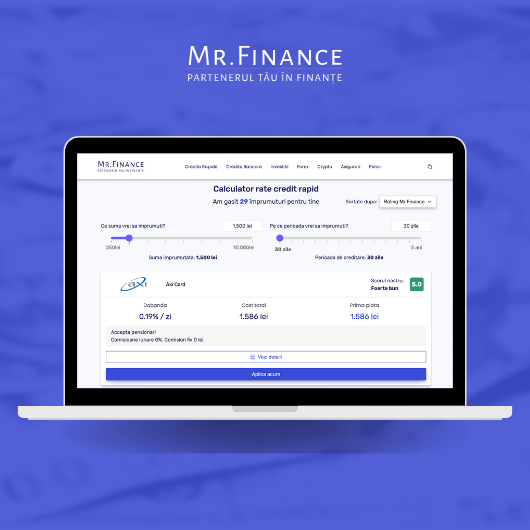 Mrfinance.ro - Comparatorul tau de credit